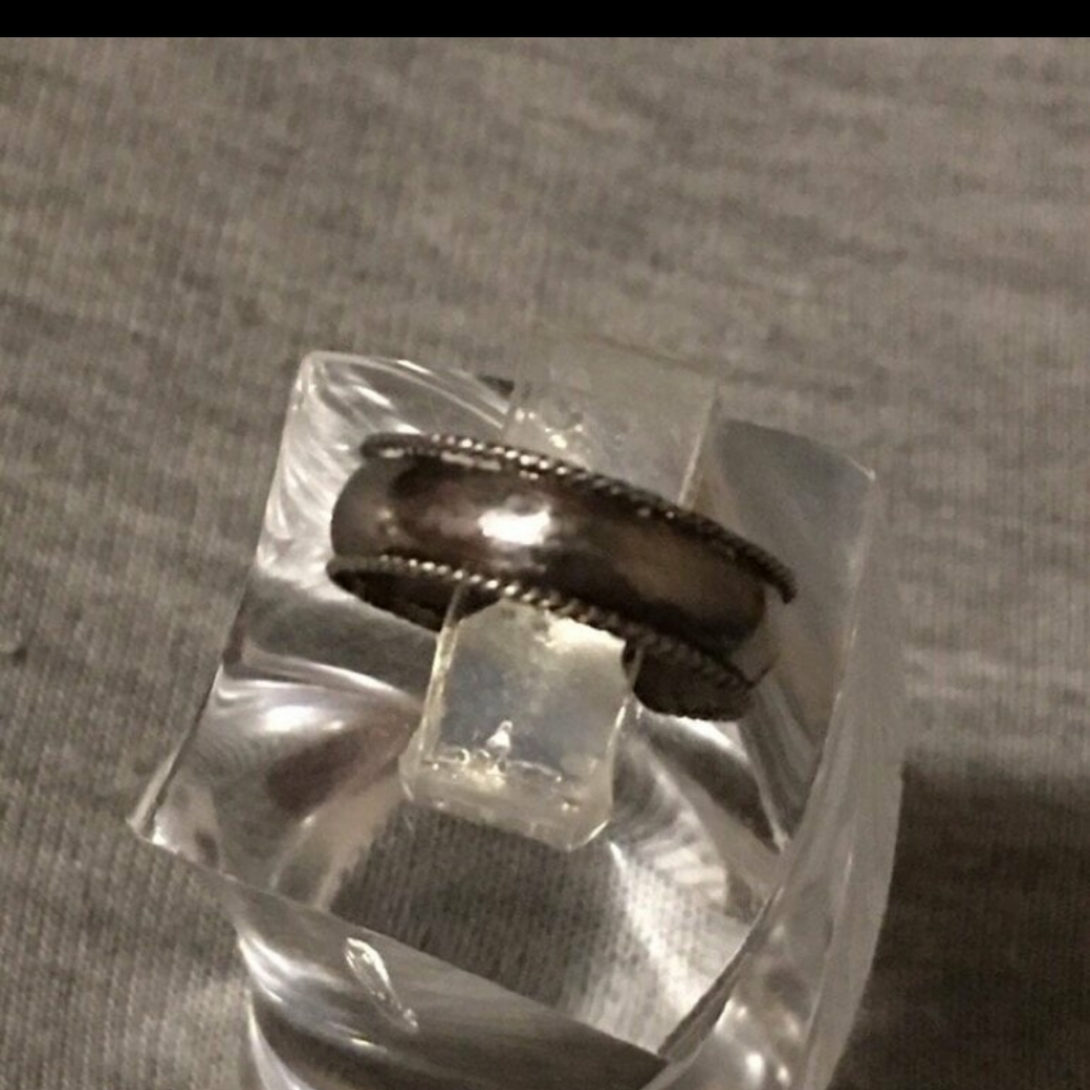 Sterling Silver Ring #4 Adjustable - image 1